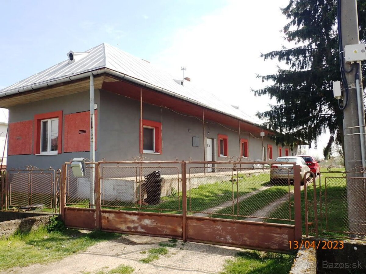 ZNÍŽENÁ CENA – Rodinný dom súp. č. 58, Petrikovce