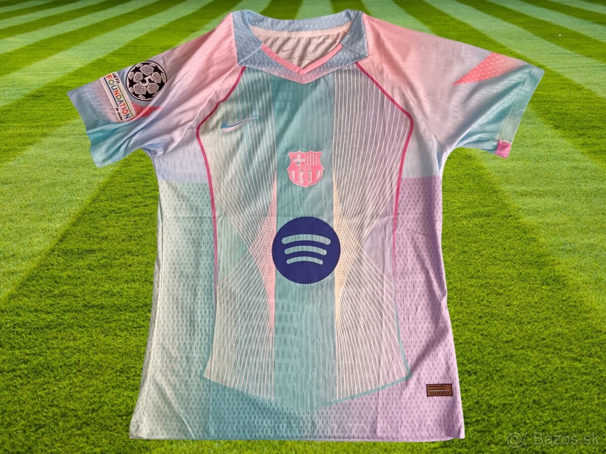 dres FC Barcelona 25/26 Special Edition – Svetlo Fialová