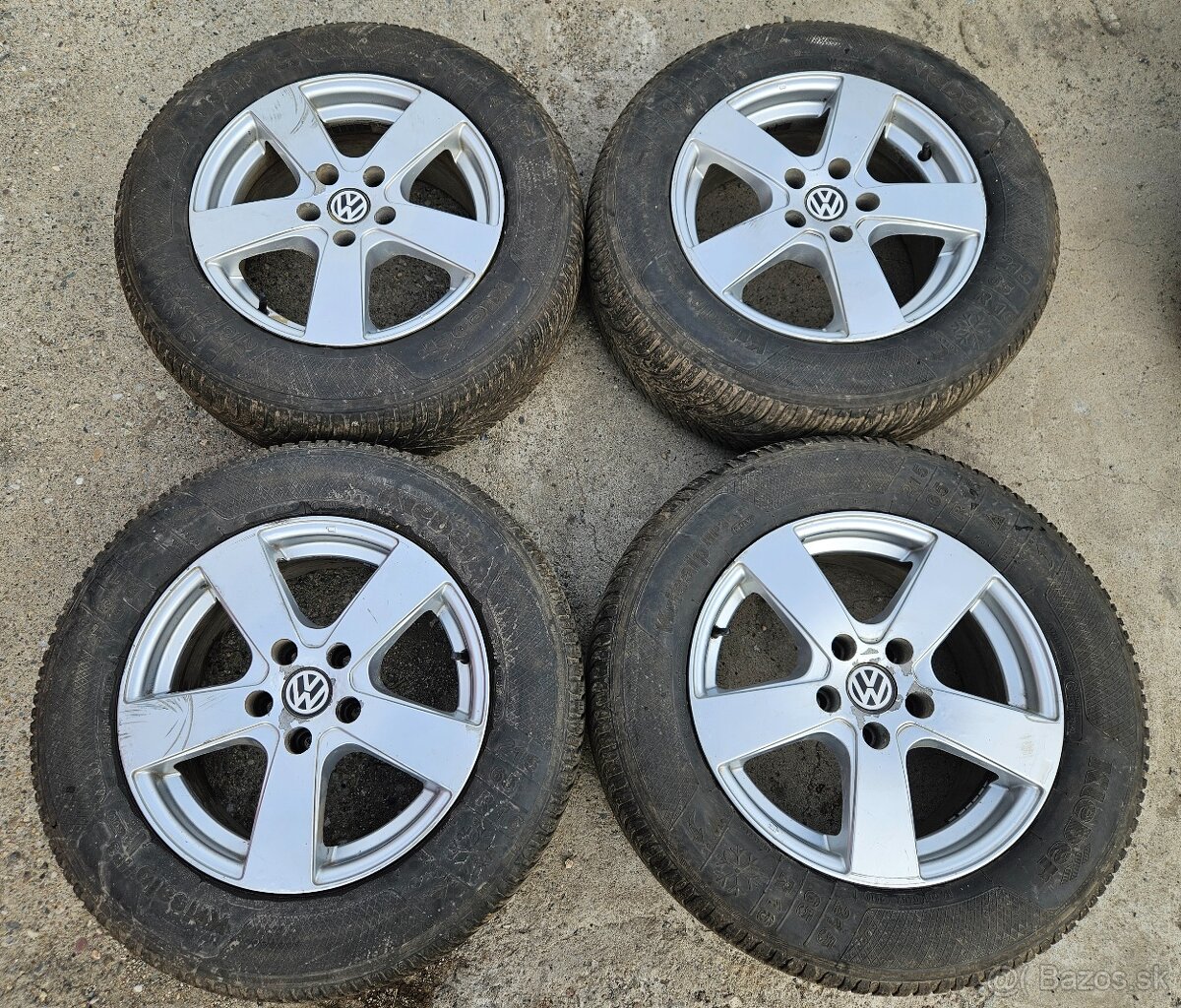 Predam zimnú sadu Volkswagen elektronov 5x112 r16