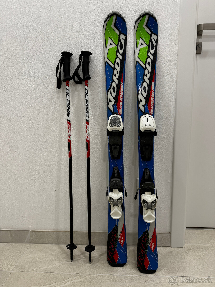 Detské lyze Dobermann, palice