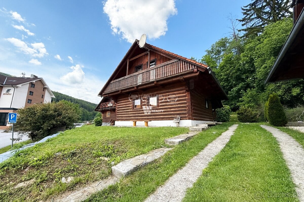 Zrubová chata v areáli Snowland Valča - ideálne miesto na od