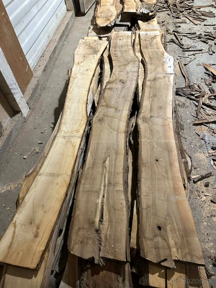 Vysušené orechové dosky, orech, VÝPREDAJ