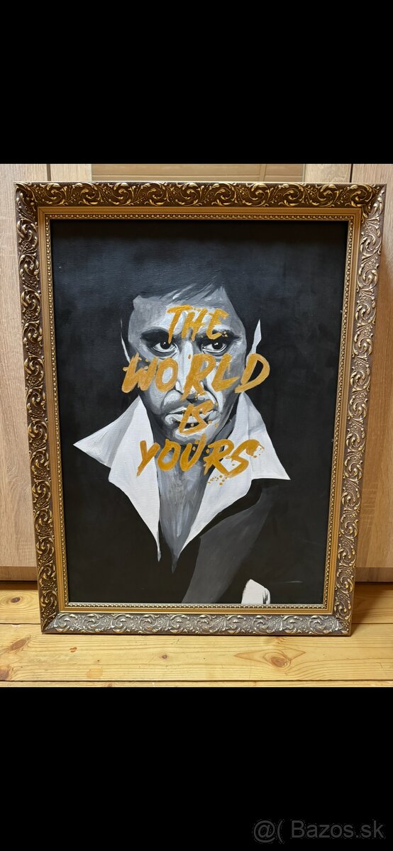 Predam obraz scareface