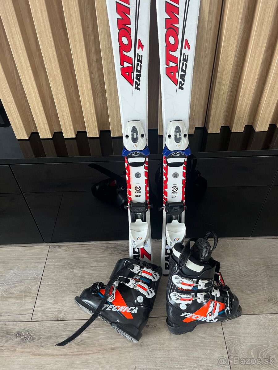 Detské lyže 90cm a lyziarky