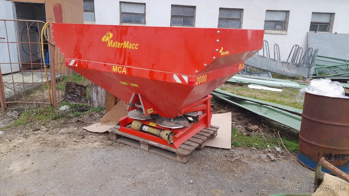 rozmetadlo priemyselných hnojív