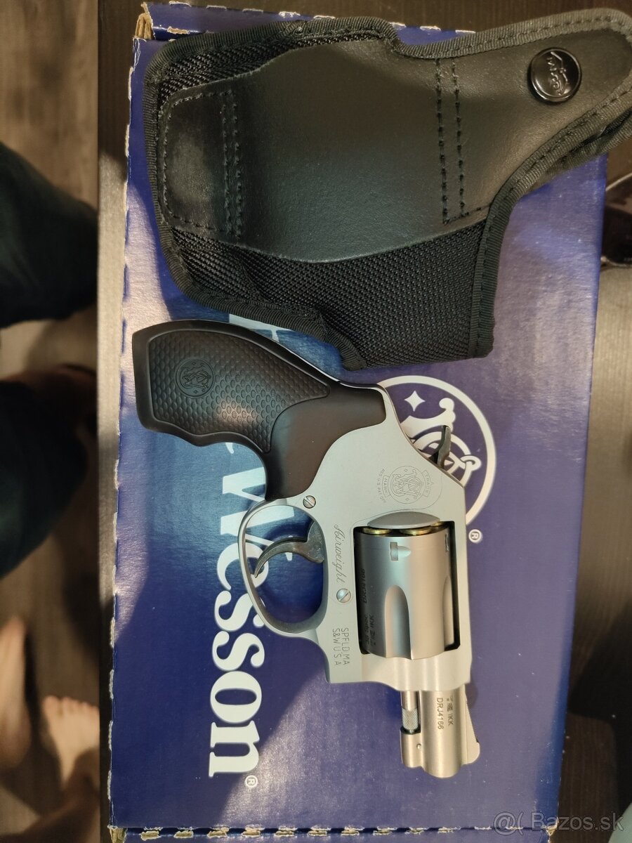 Revolver Smith&Wesson airweight .38 special +P