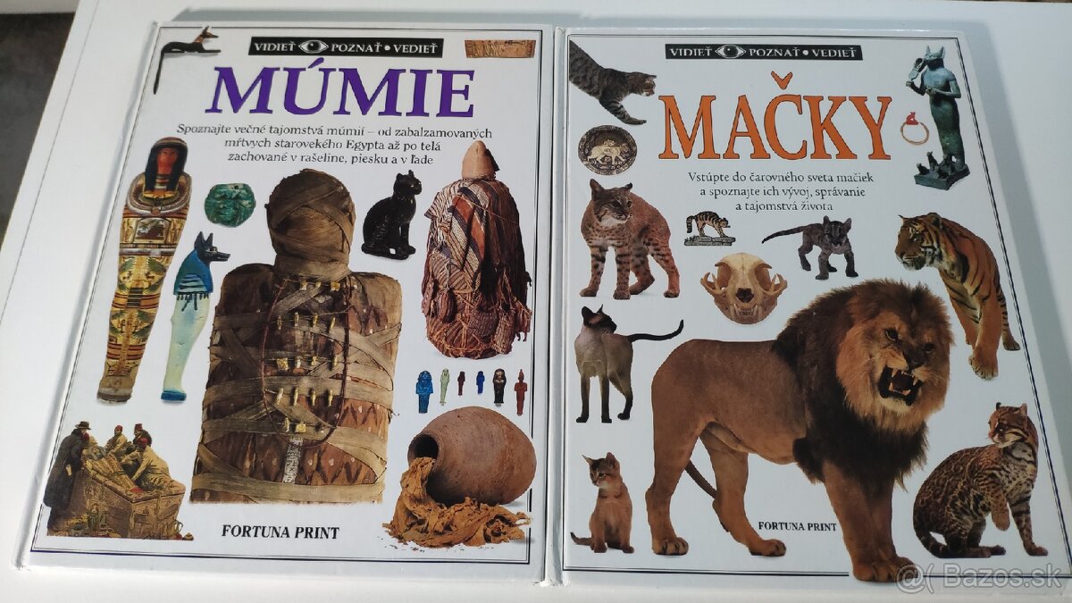 Múmie, Mačky, Cicavce, Šport (edícia Vidieť, poznať, vedieť)