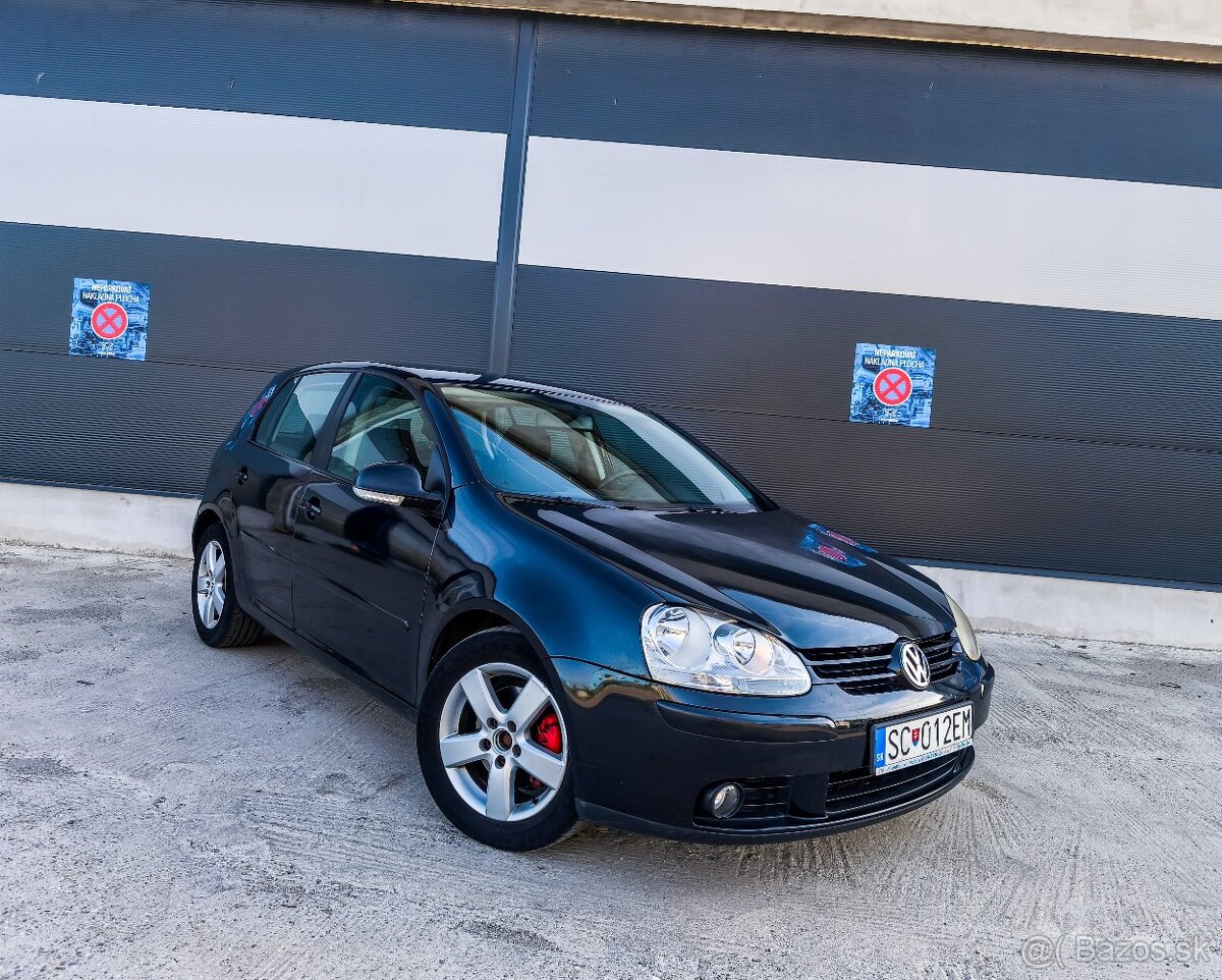Volkswagen Golf 5 2.0TDI 103kw diesel DSG automat čierna met