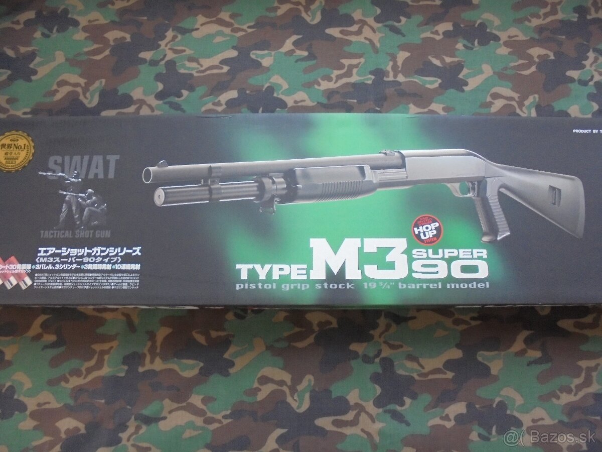 Tokyo Marui M3 Super 90 3 - ranová brokovnica.