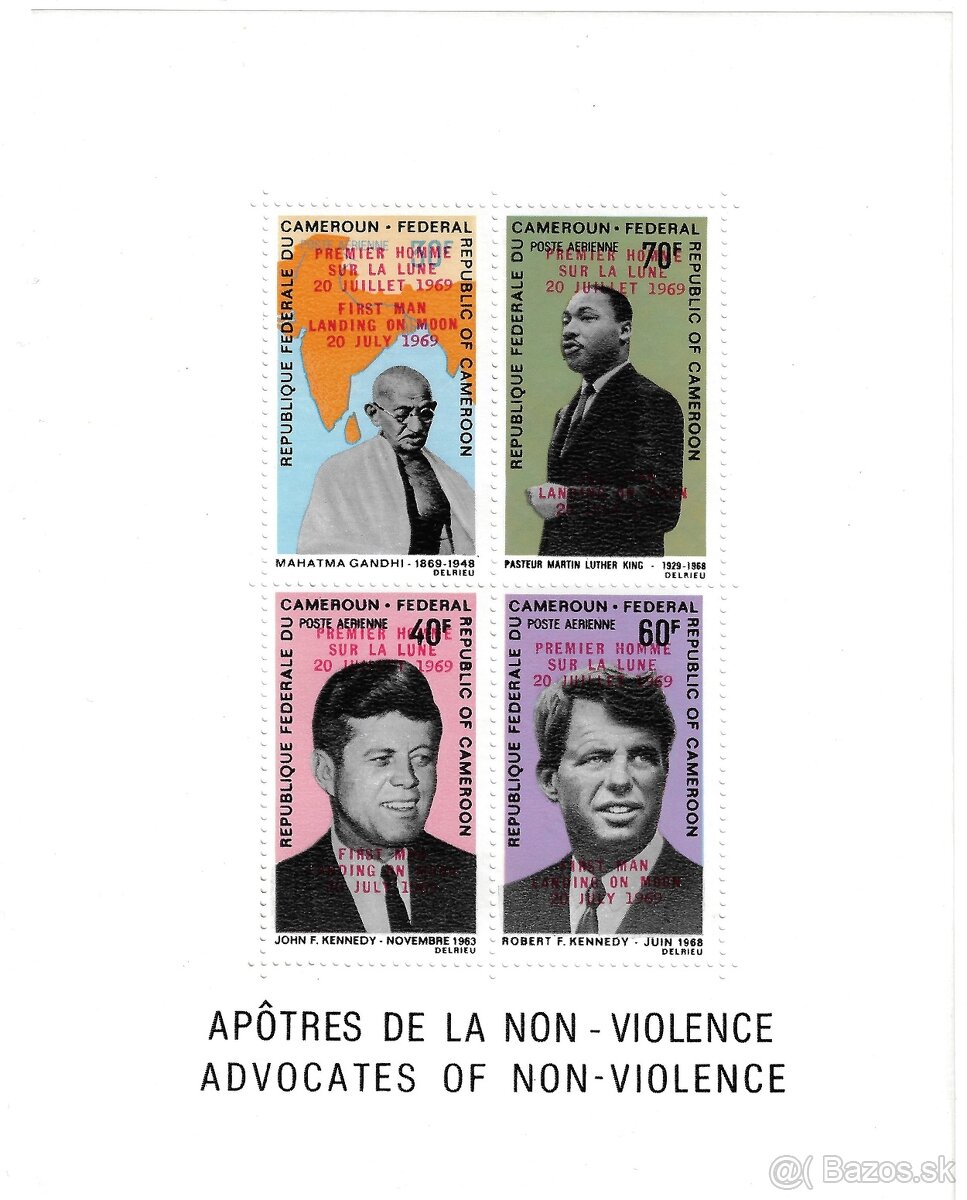 Poštové známky - Kozmos - Kamerun