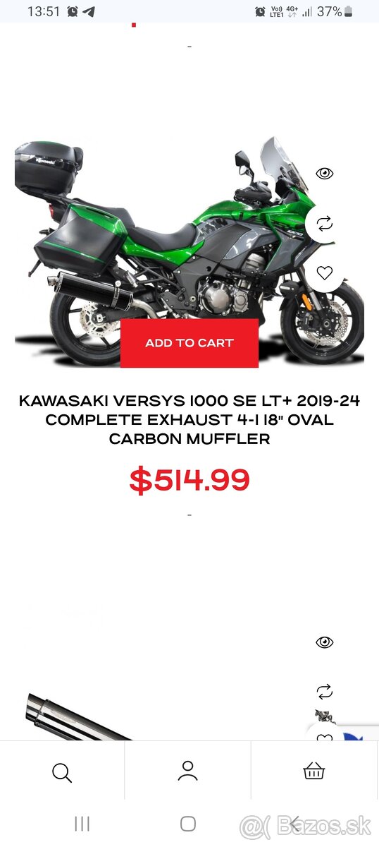 Kawasaki versys vyfuk ,,Delkevic,,