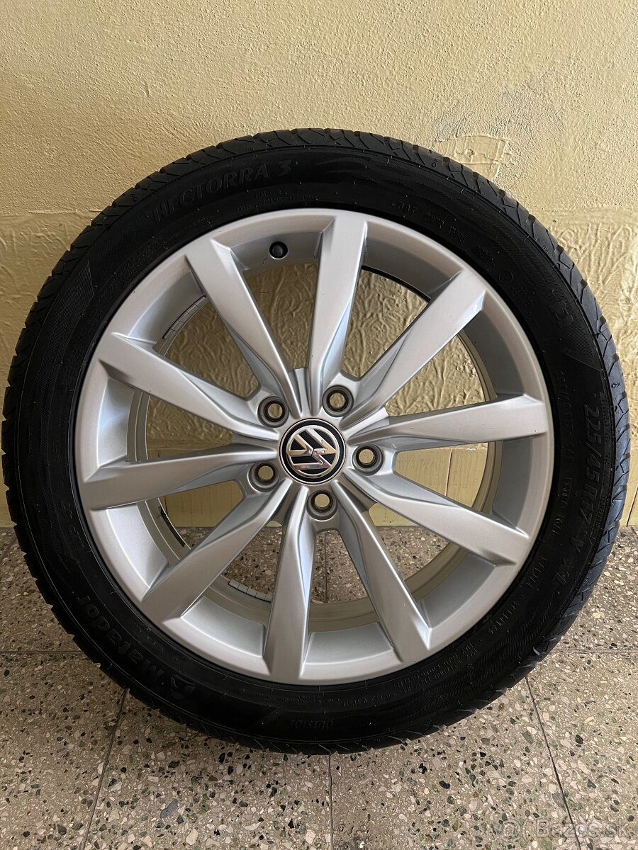 Predám disky VW Dijon 5x112 r17 letné