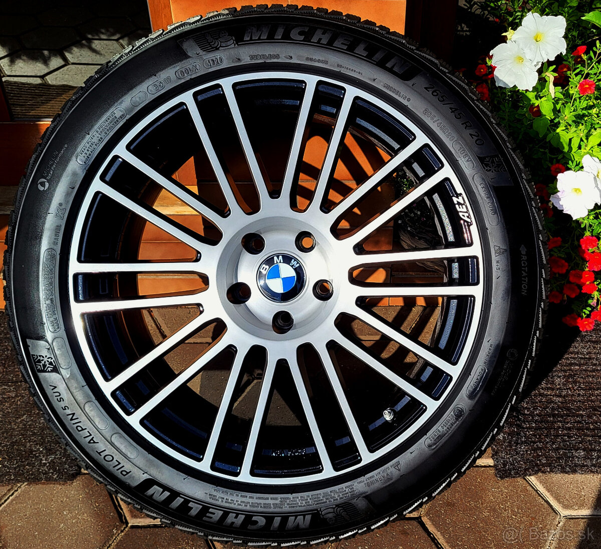 alu R20 5x120 bicolor, senzory, Tesla X