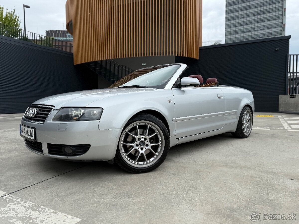 Audi A4 2,4i B6 kabriolet