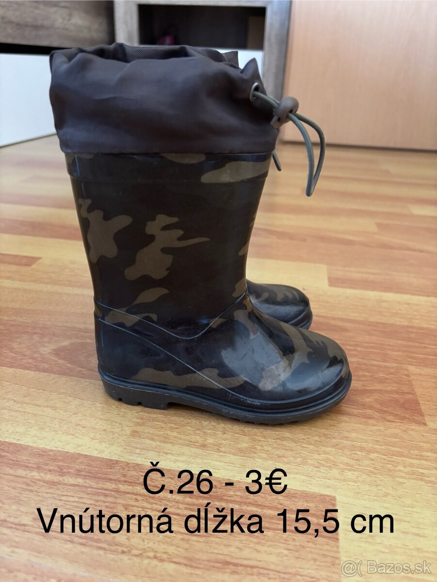 Chlapčenské gumáky