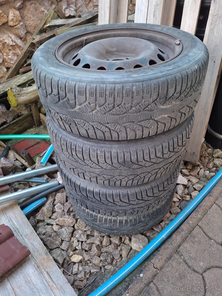 zimné pneumatiky Kleber 205/55 R16 (Citroën C4, 2009)