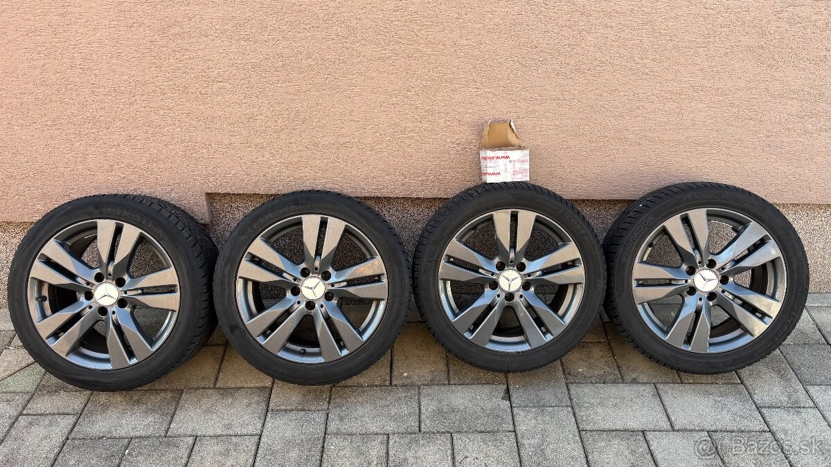 Mercedes-Benz originál kolesá 17 dvojrozmer