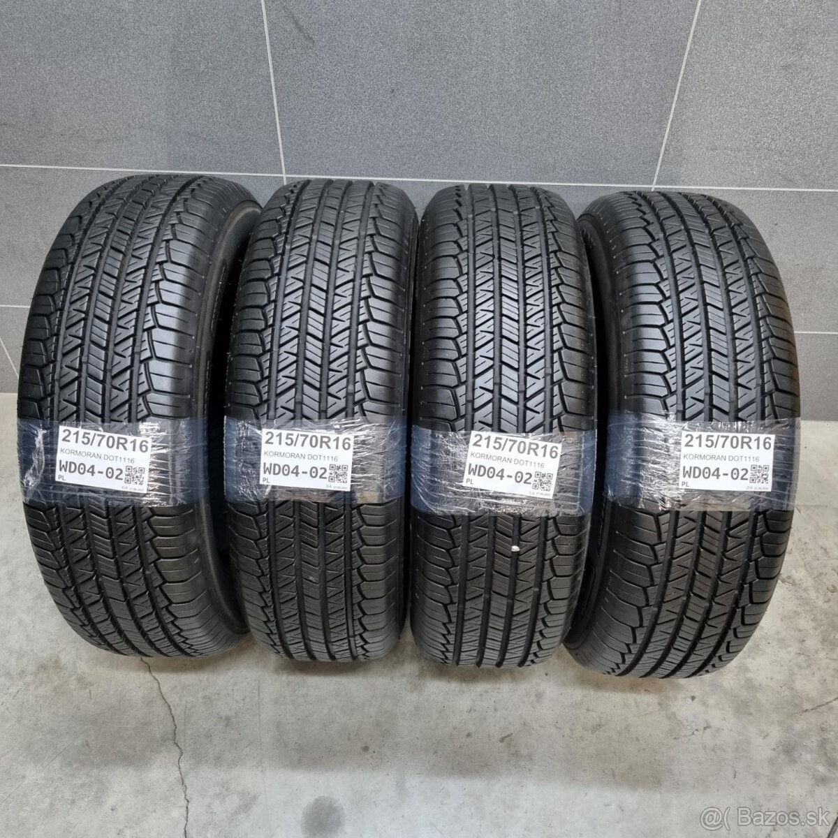 Letné pneumatiky 215/70 R16 KORMORAN DOT1116
