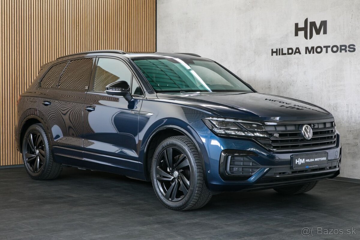 VW Touareg 3.0TDI 210kW R-line Edition 20 Tažné IQ Webasto