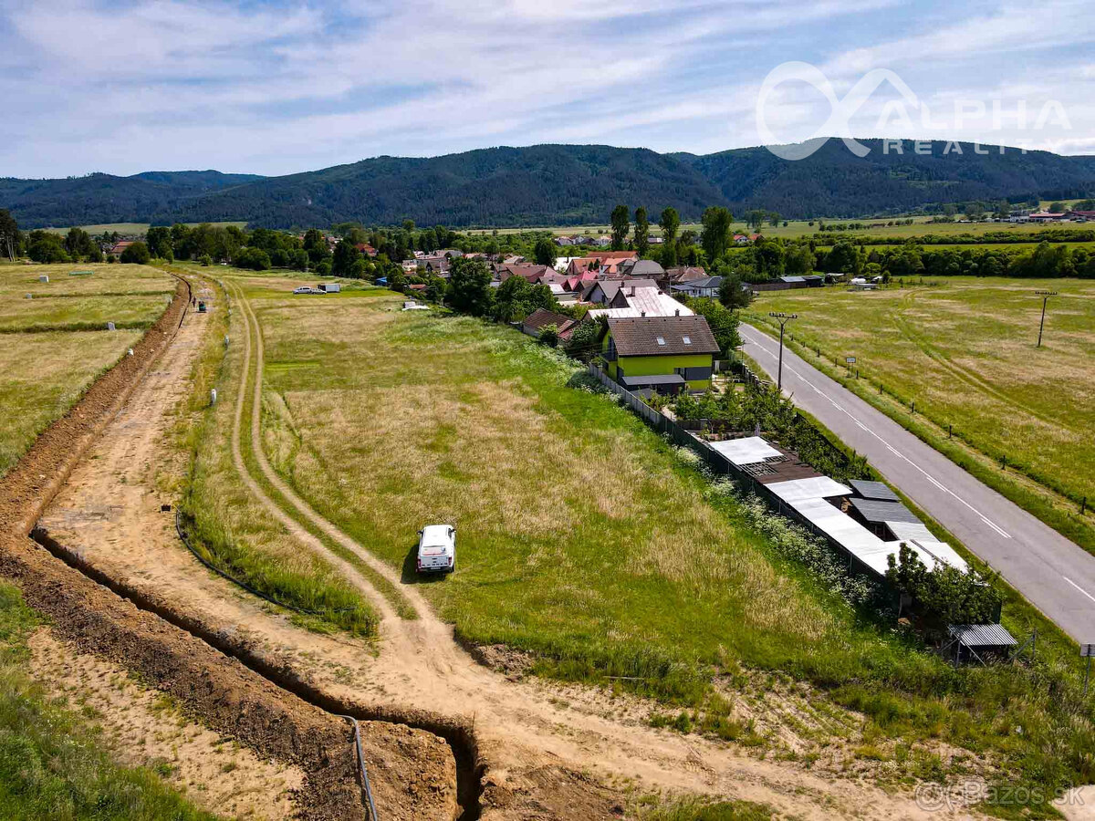 Pozemok 992m2, obec Betlanovce, okres Sp.N.Ves