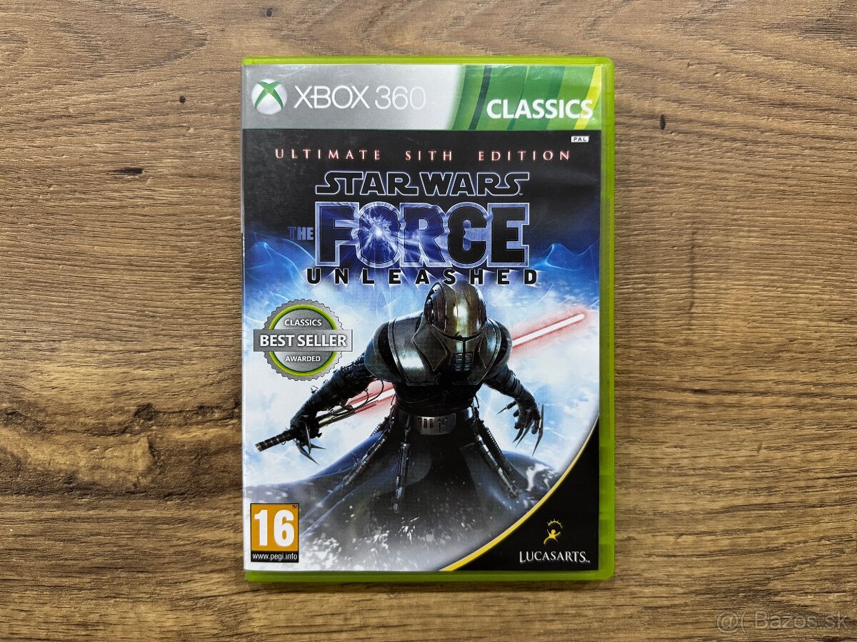 Hra XBOX 360 - Star Wars The Force Unleashed Sith Edition