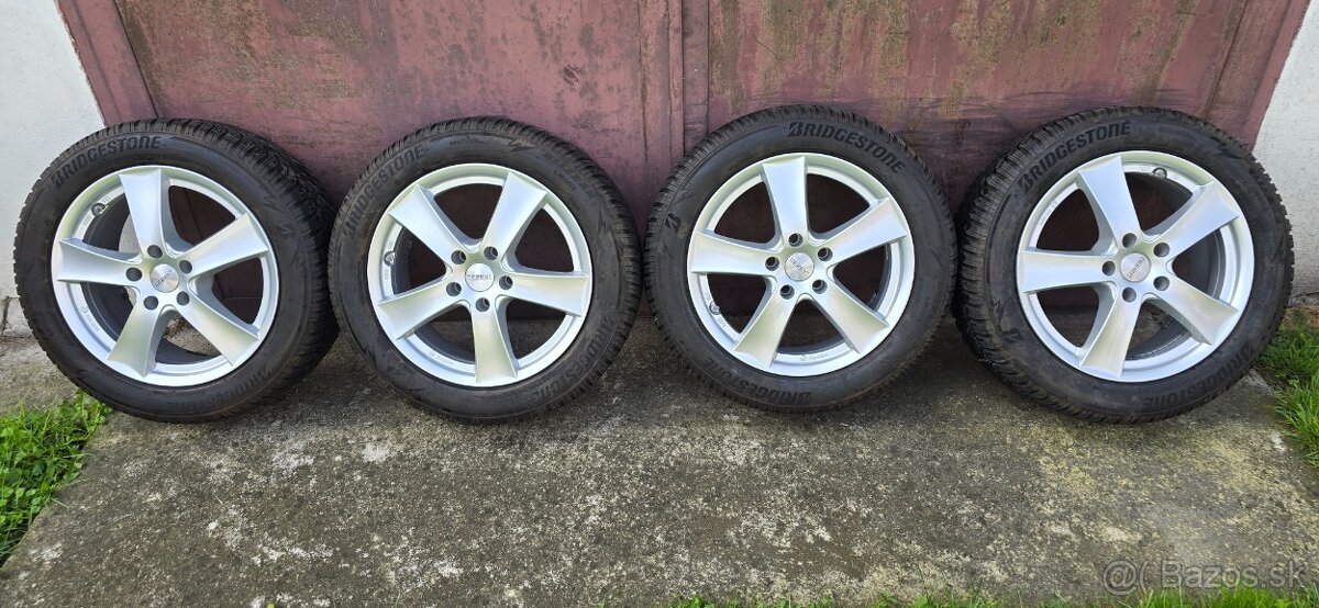 5x115,r17,7J,et44,215-55-Bridgestone-2024,dezén 7, 5mm