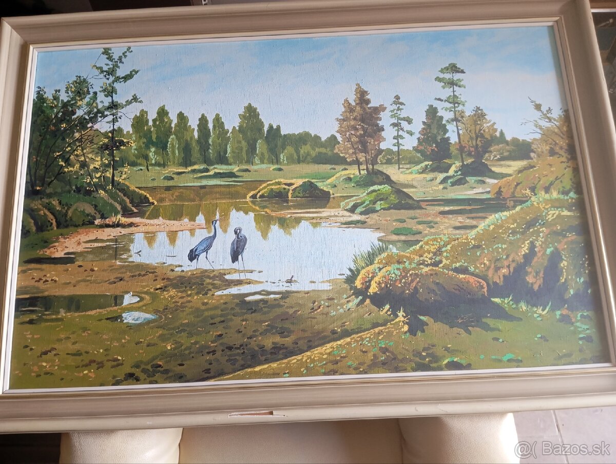 Predám maľovaný obraz na plátne.