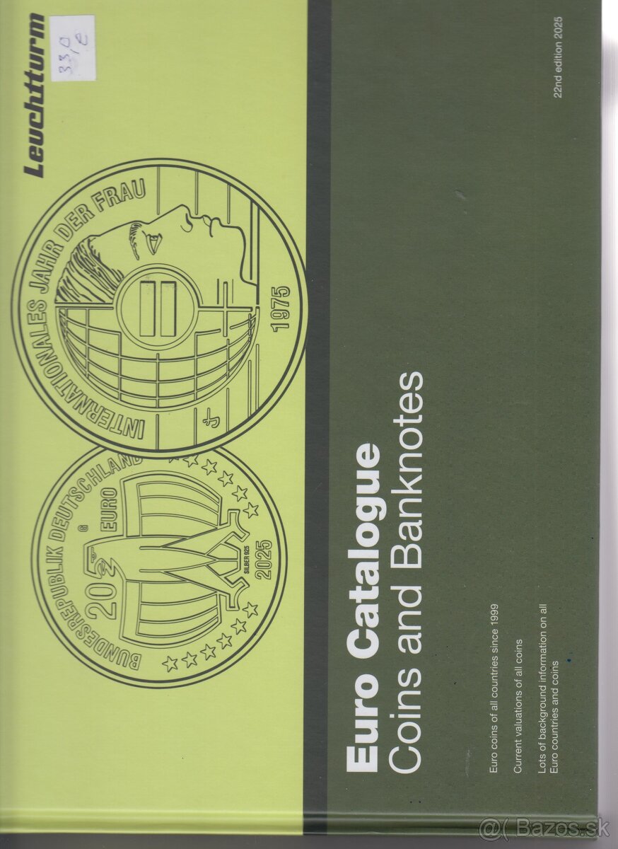 katalóg Euromincí