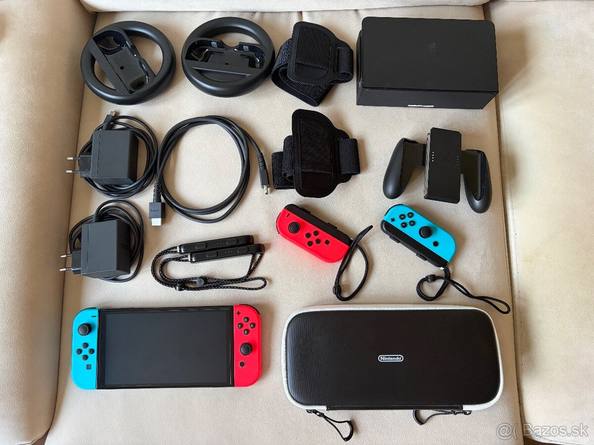 Nintendo Switch OLED a príslušenstvo