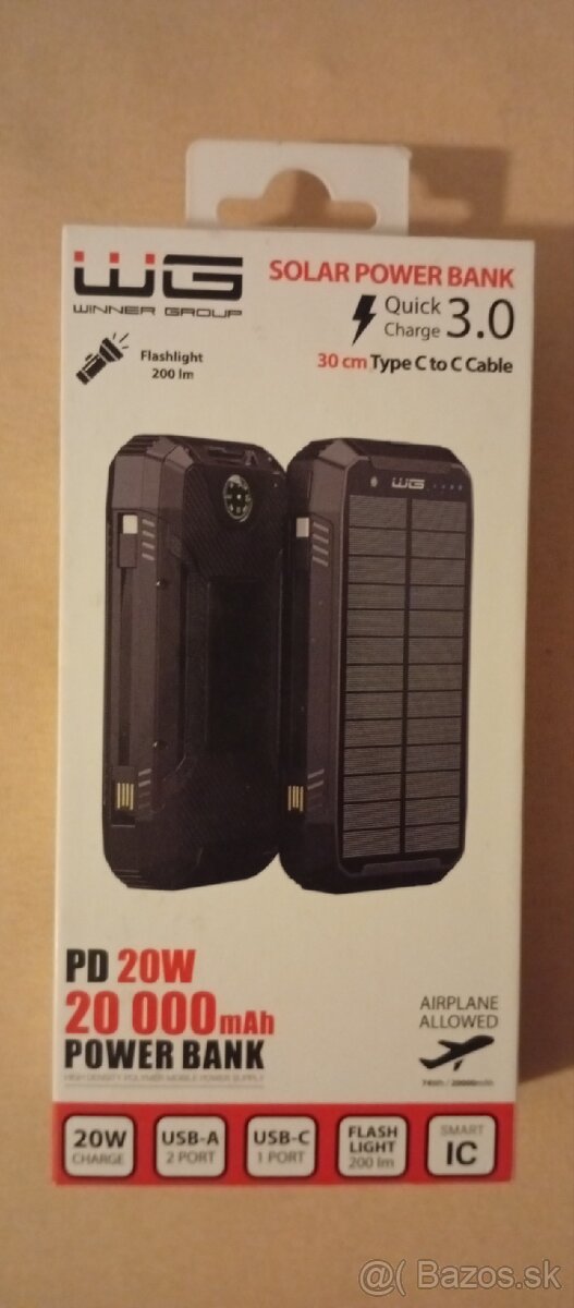 WG Solar Power banka