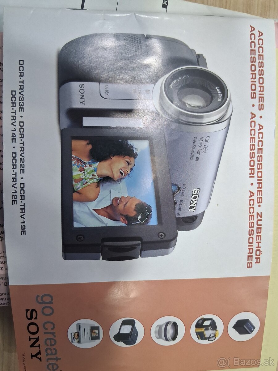 Predám videokameru SONY HANDYCAM DCR-TRV 12E