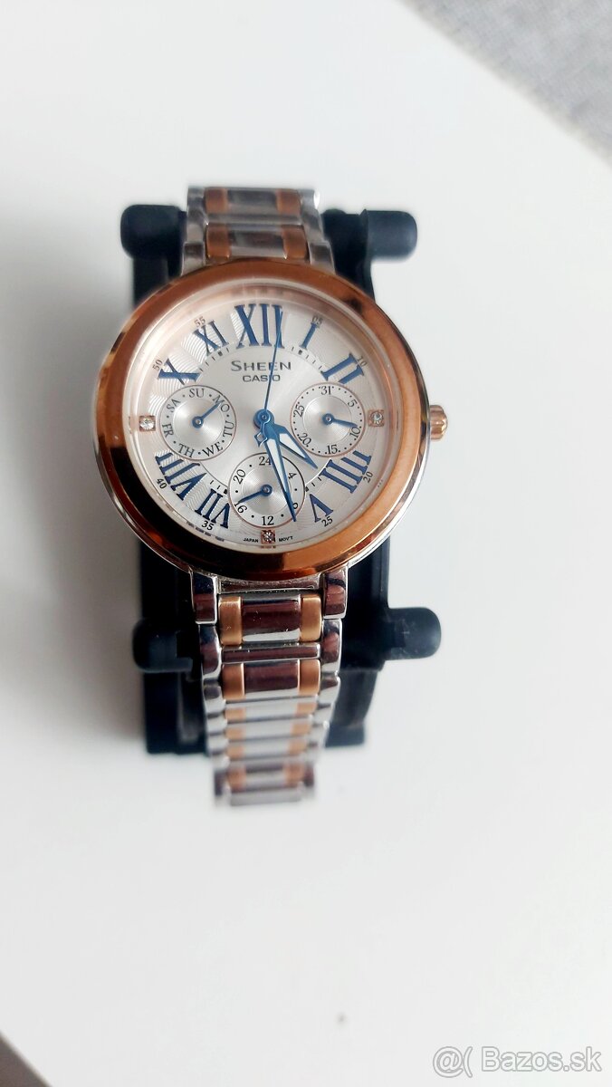 damske hodinky casio sheen