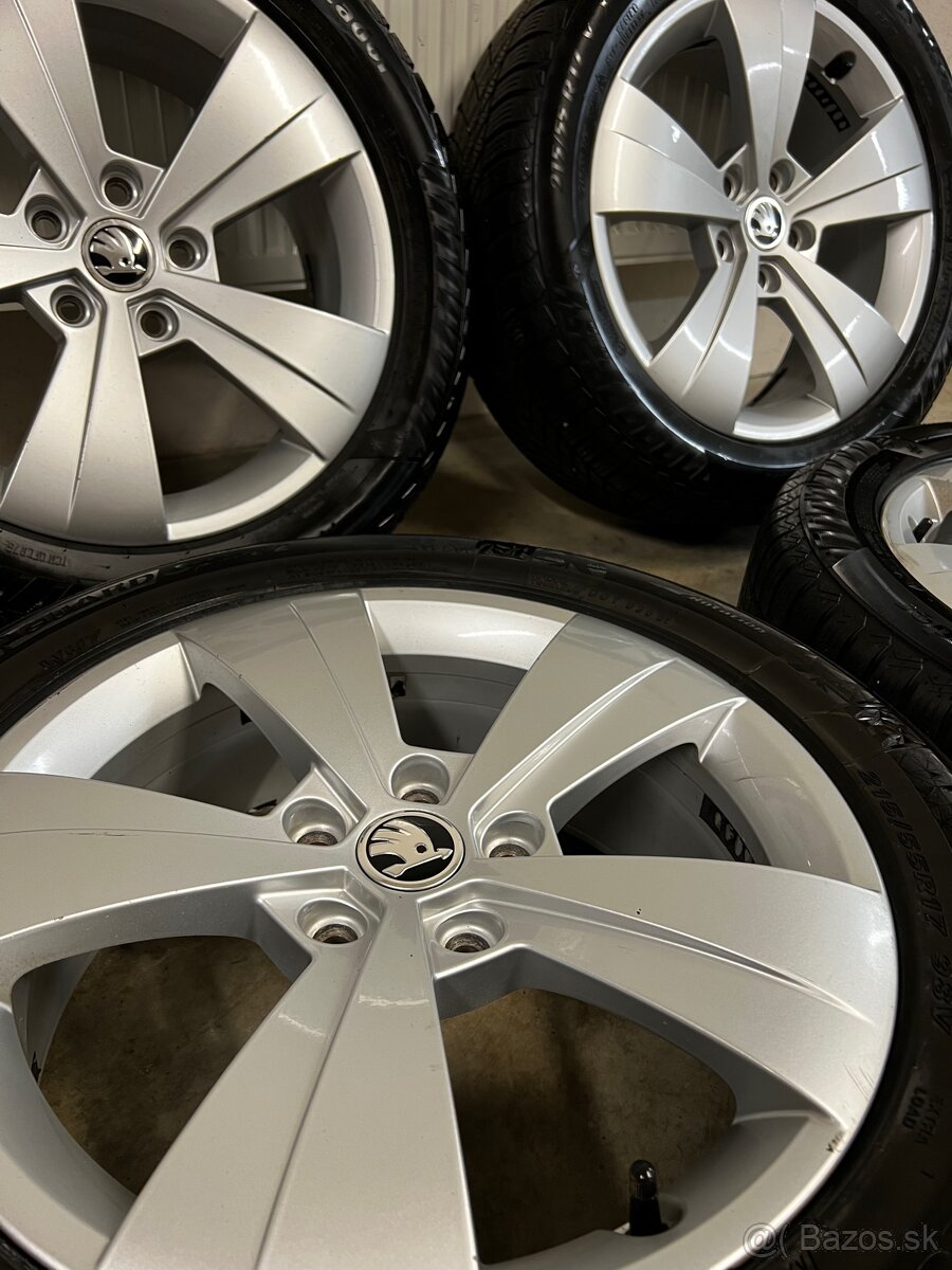 Predám sadu kolies ŠKODA SPUPERB 3