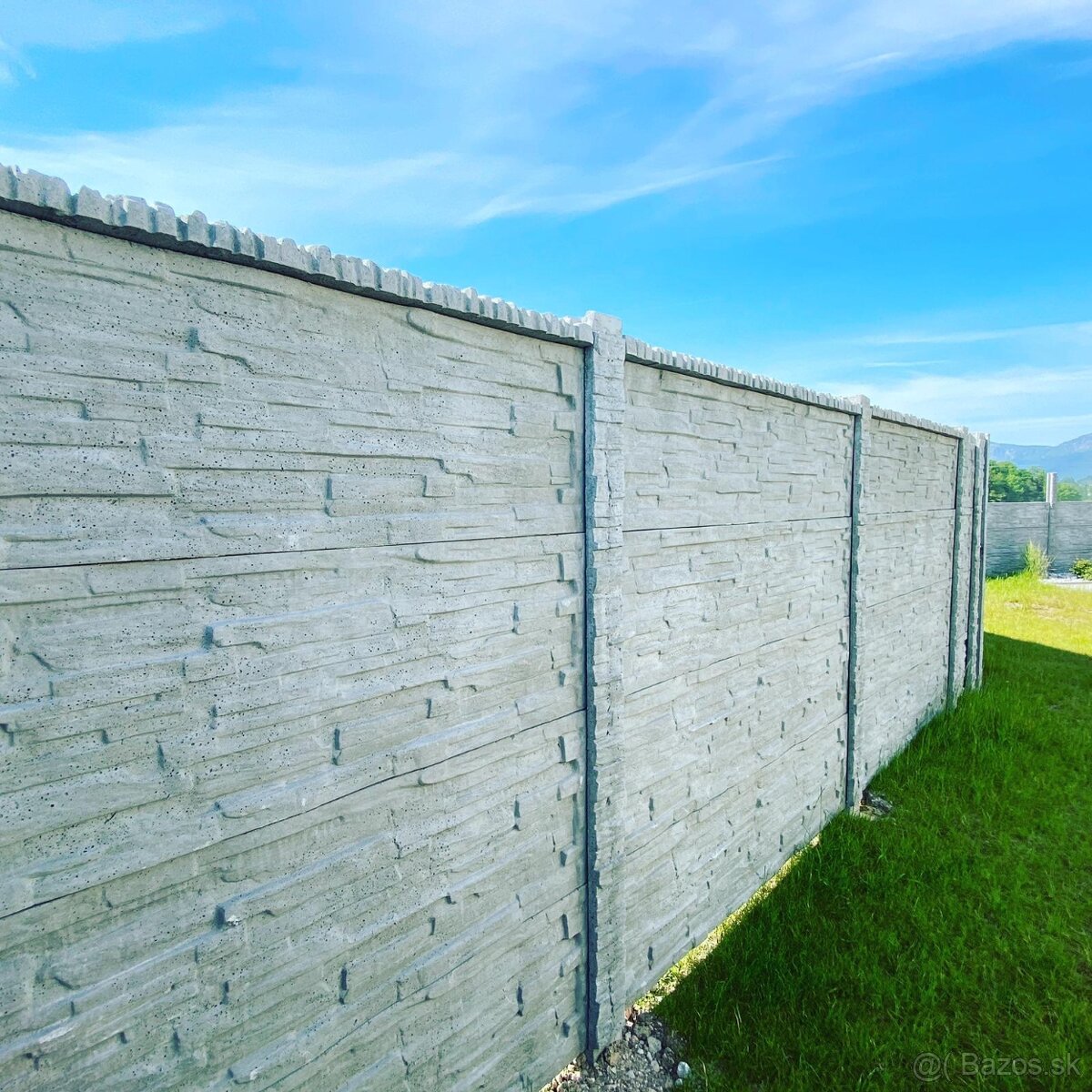 Betónové ploty, 50 vzorov, 3D a 2D ploty, pletivá