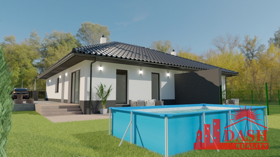 Na predaj novostavba 4 izbový rodinný dom s terasou, 374 m2,