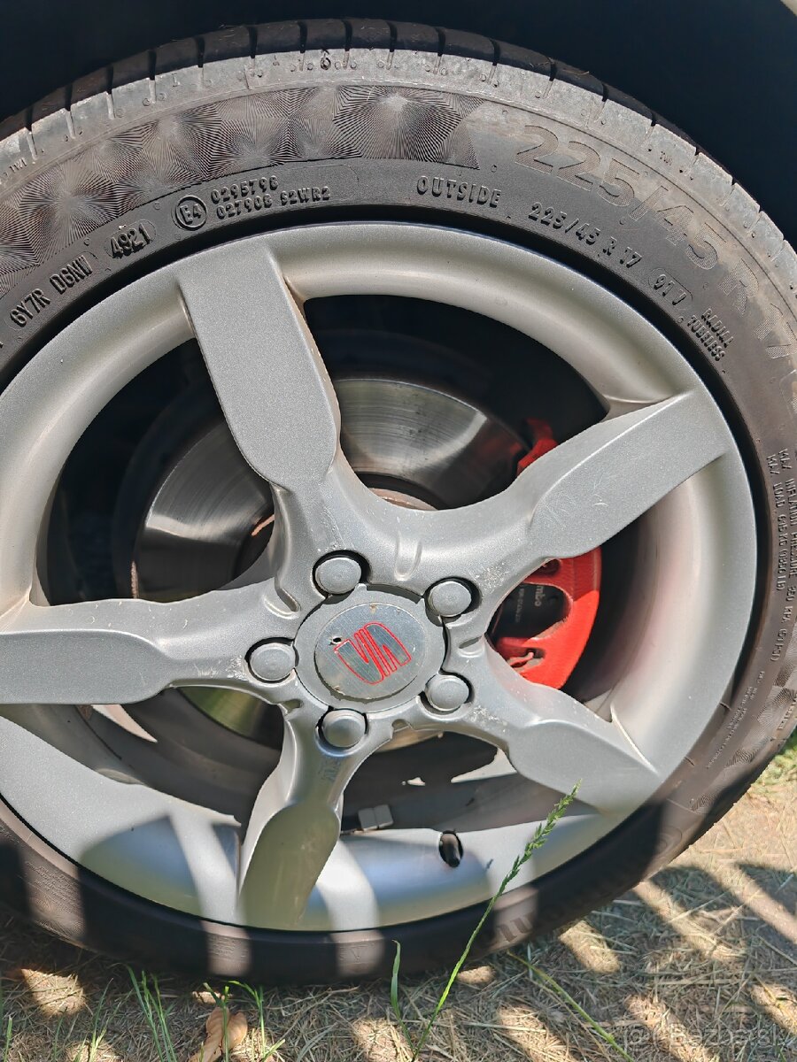 5x112 R17 ET54 Seat, škoda, VW ,audi