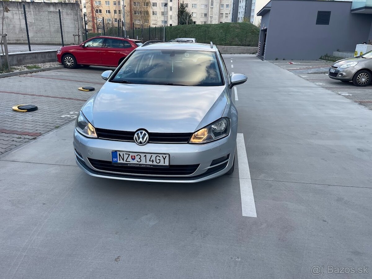 Ponúkam na predaj VW golf 7 Variant TDI BlueMotion