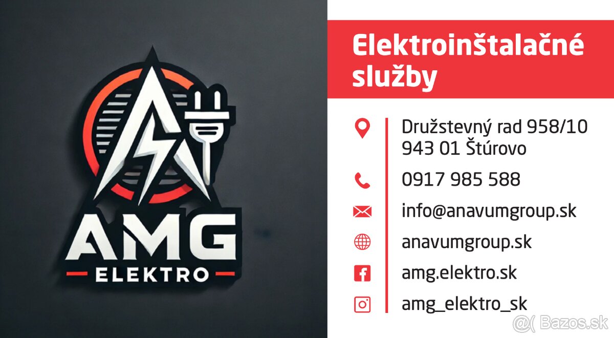 Kompletné elektroinštalácie v bytoch a rodinných domoch