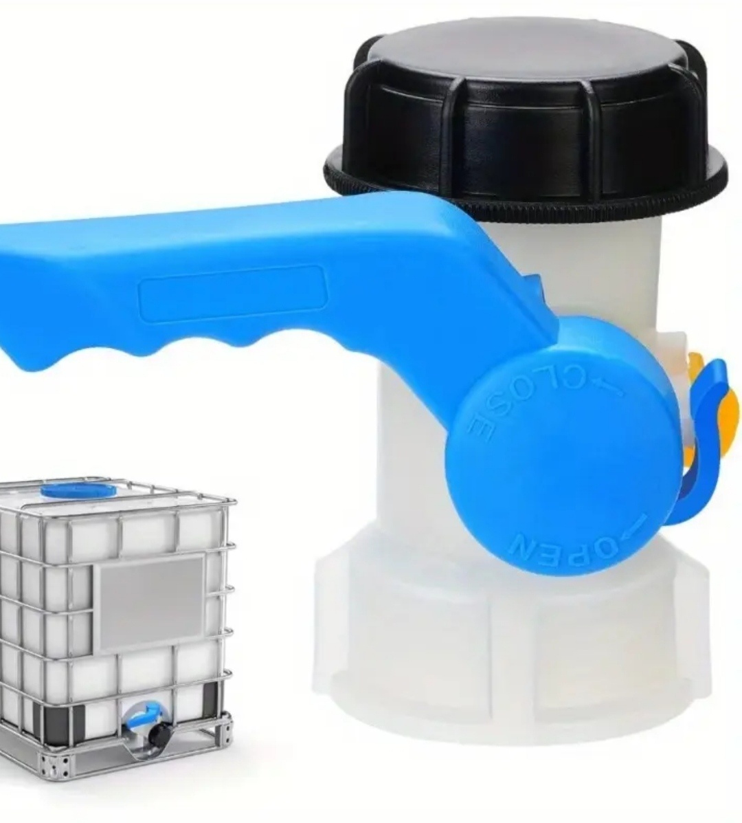 IBC ventil na nádrž 1000l./62 mm