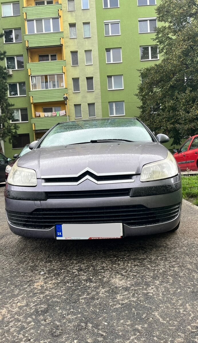 Citroën C4 1.6i benzín, r.v. 2007