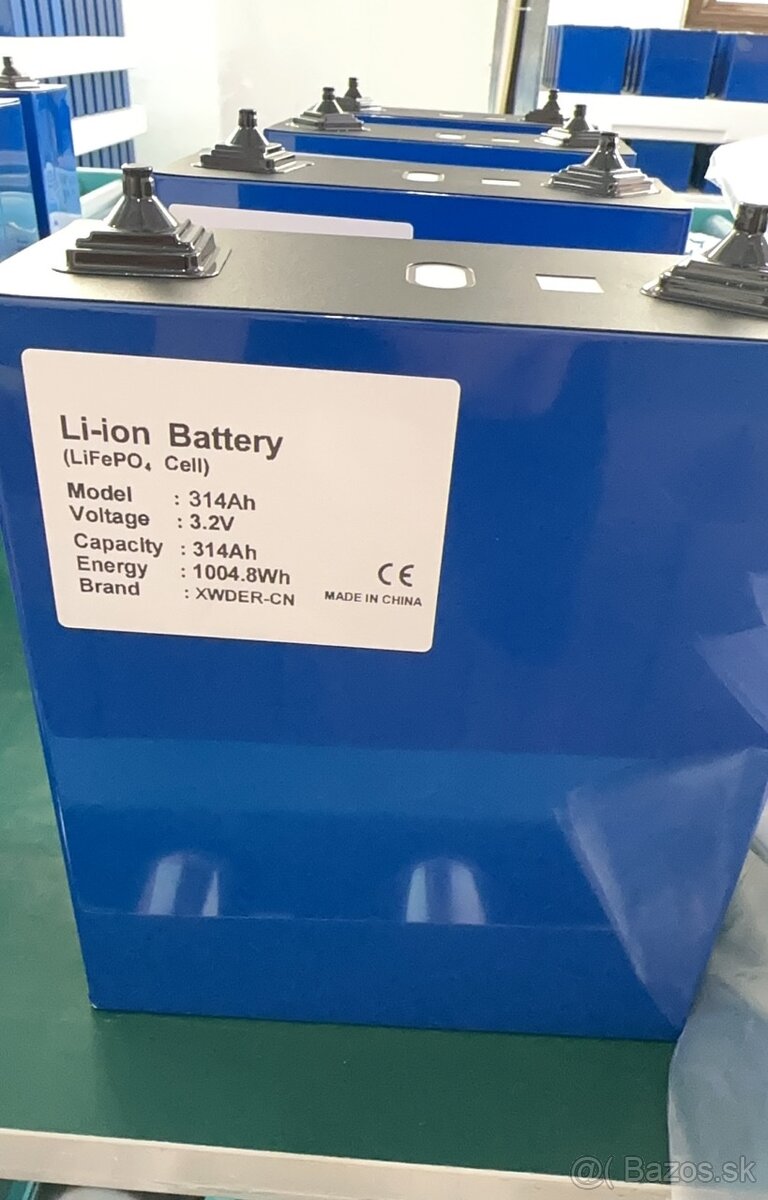 Lifepo4 články 314AH (330+AH) 800 cykl grade A