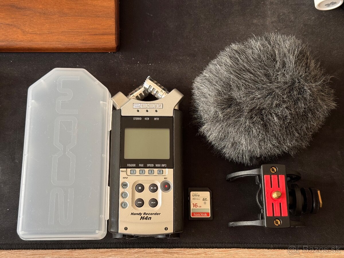 Rekordér Zoom H4n s bohatým príslušenstvom