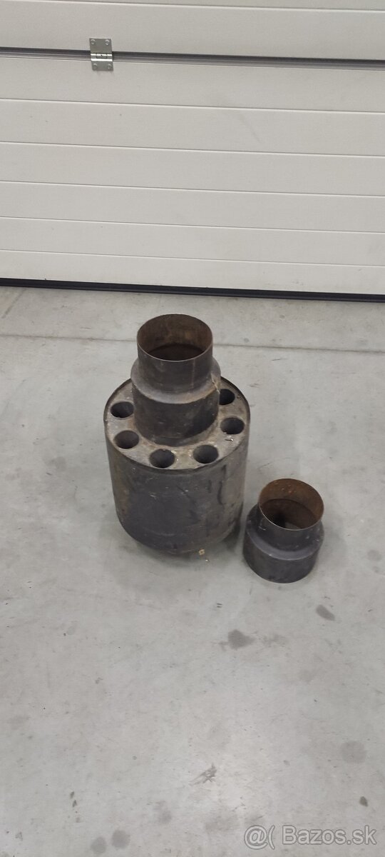 Teplovzdušny komínový vymenik tepla