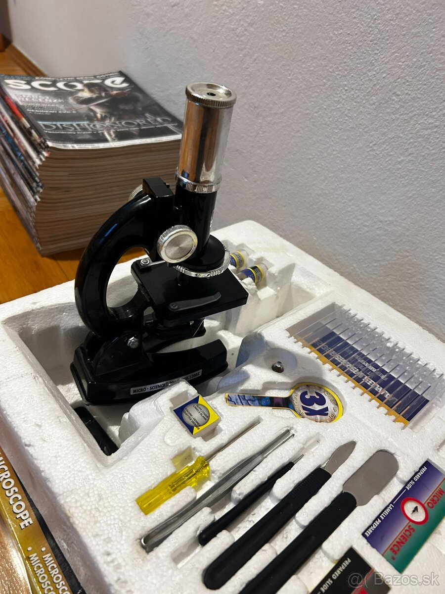 Detský mikroskop set- 200X až 1200X zväčšenie