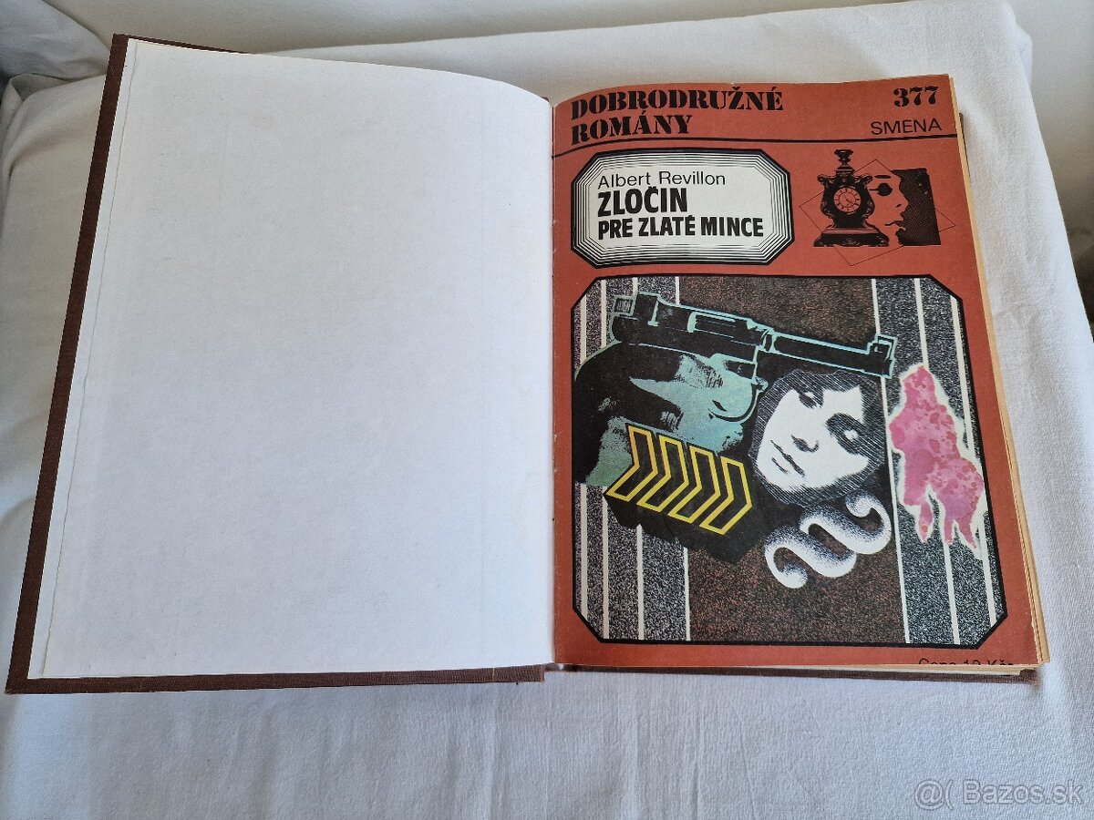 Dobrodružné romány.  Zviazané.