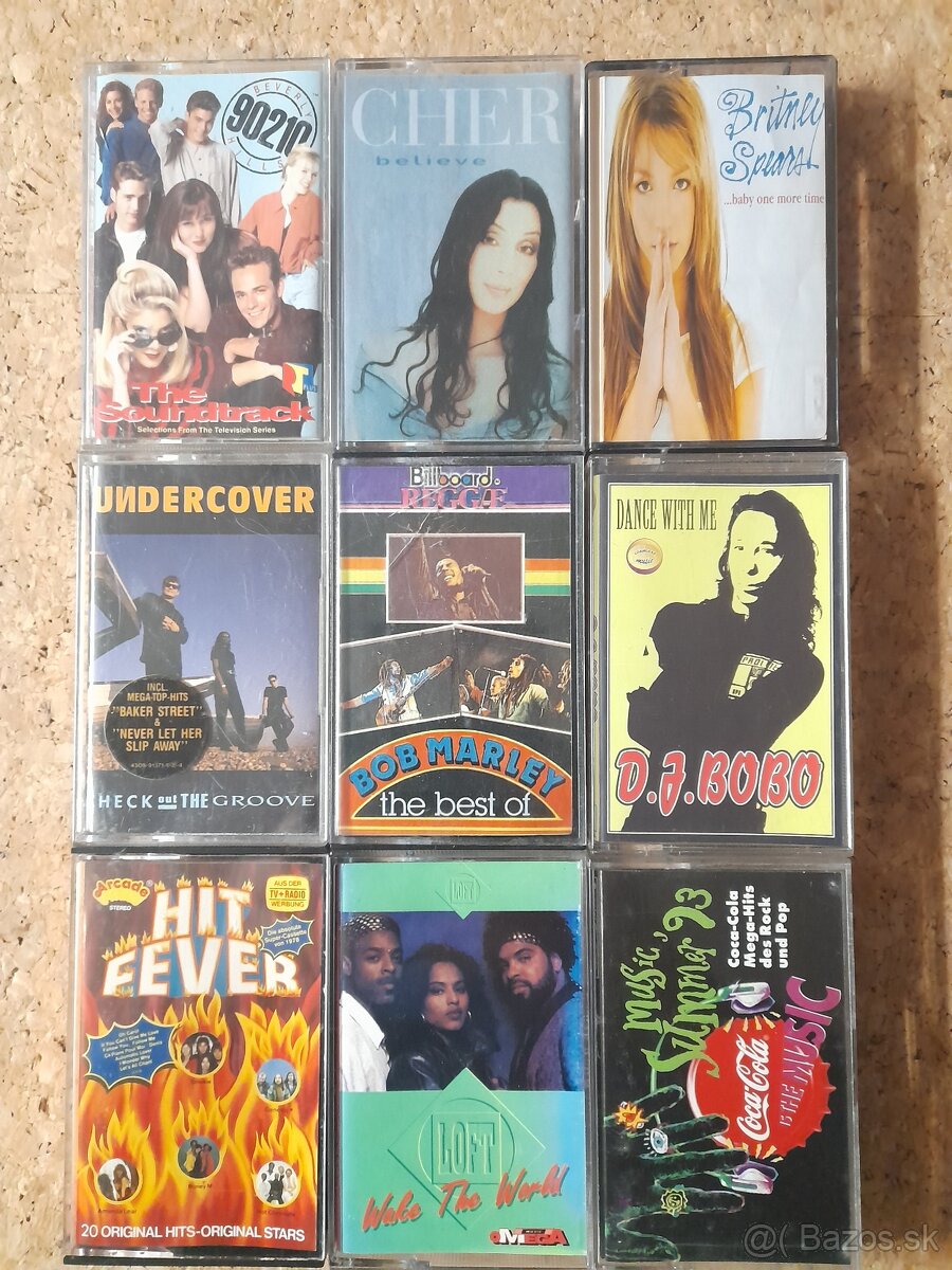 Audiokazety hudobné