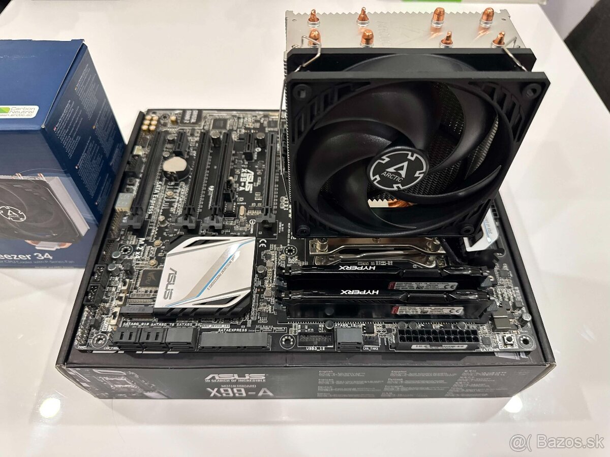 set 32GB DDR4, i7-5820K, ASUS X99-A - Bratislava | Bazoš.sk