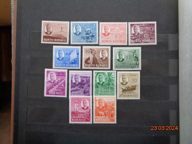 Poštové známky - BORNEO 
