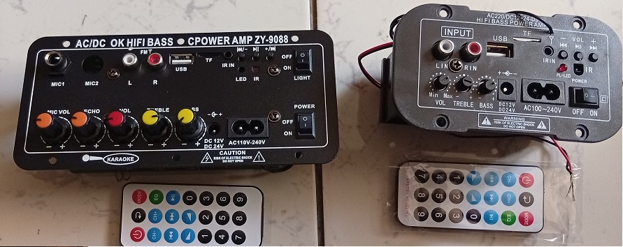 Predam 2 ks mini zosilovace