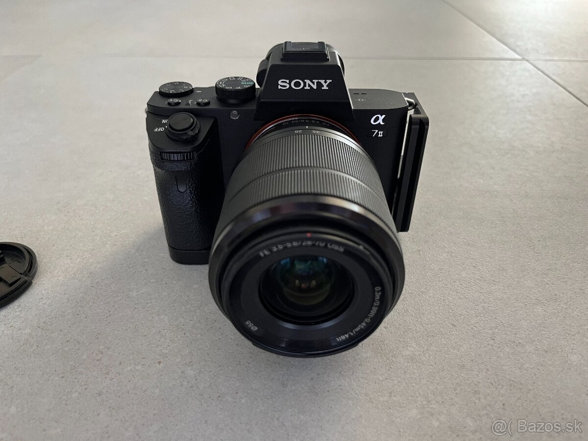 Fotoaparát Sony Alpha A7 II Objektív Sony FE 28–70 mm OSS